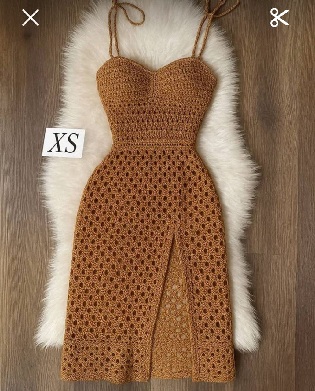 Crochet dress for ladies